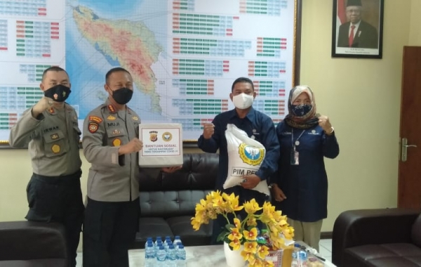 PIM dan Polda Aceh Bekerjasama Bantu Masyarakat Terdampak Covid